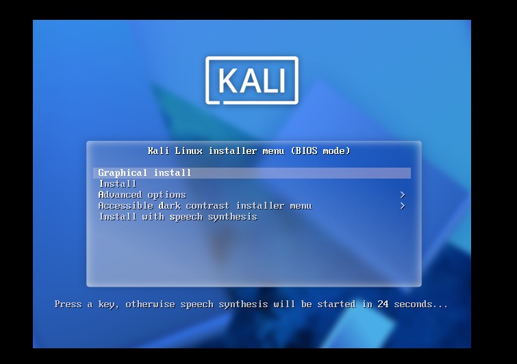 KaliInstall