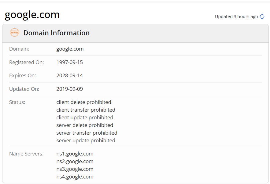 WHOIS